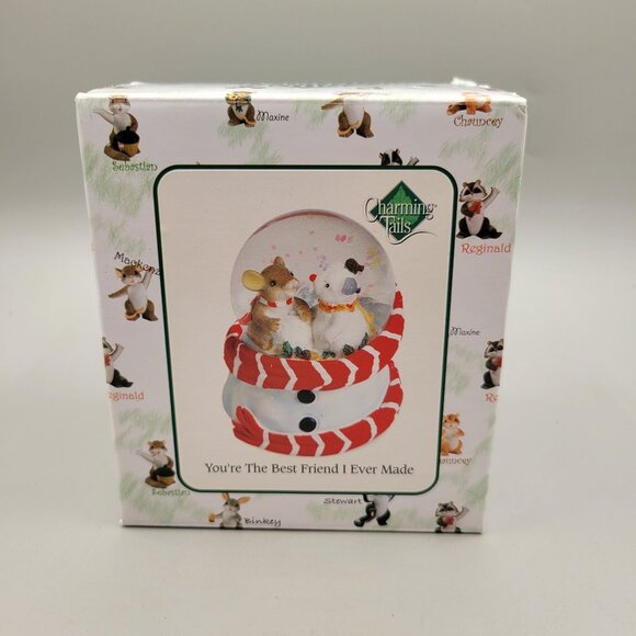 Charming Tails You're The Best Friend I Ever Made Snow Globe - Picture 8 of 8